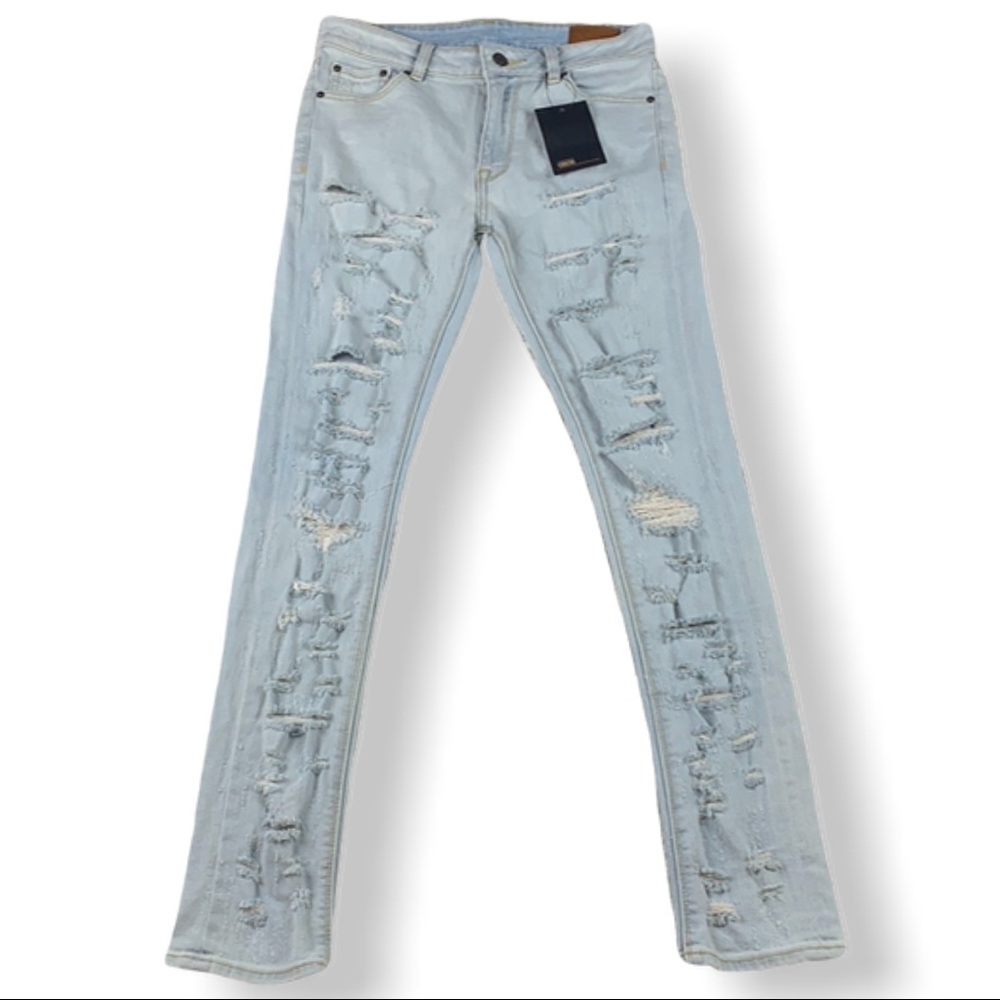 ASOS Destroyed Skinny Distressed Ripped Jeans